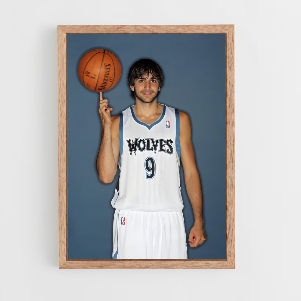 Poster Ricky rubio aspirants – affiche Basketball (vue 4)